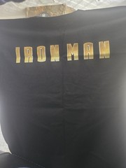 Vintage 2007 Iron Man Marvel Comics Movie Promo Graphic T Shirt Large Brand New