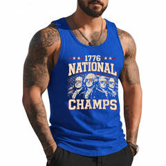 July 4th 1776 National Champions America 250th Anniversary Tank Top