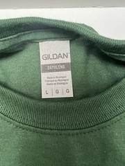 Gildan Mens DryBlend 50/50 T-Shirt – 8000 Short Sleeves Dark Green Size L
