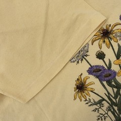 Vtg Wildflowers Black Eyed Swan Aster Queen Anne’s Lace Shirt Large Nature 90s