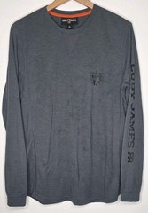 Cody James FR Flame Resistant Work Shirt Gray Logo Long Sleeve