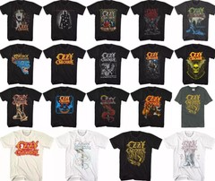Pre-Sell Ozzy Osborne Rock Band Music Licensed T-Shirt