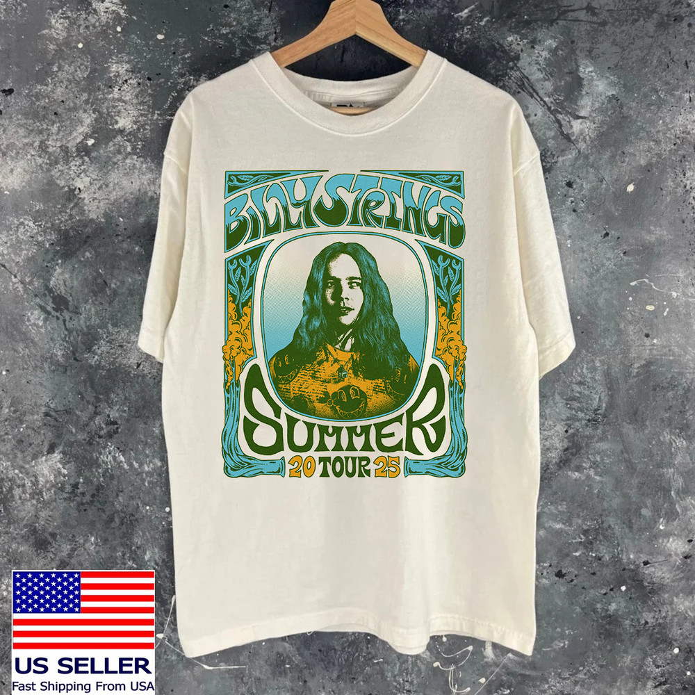 Billy Strings Summer Tour Natural Color T Shirt Full Size S-5XL SS910