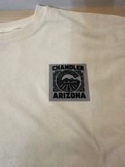 Custom Chandler AZ Tee – DTF Print on Repurposed Shirt