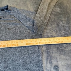 Nike Swim Dri-FIT Mens Medium Grey Heather Long Sleeve Rash Guard UPF 40+ Shirt