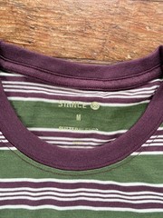 Stance Premiere Tee With Butter Blend Men’s Size Medium Green Stripe Shirt