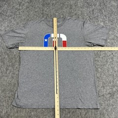 Travis Mathew Shirt Mens Large Gray Texas Flag Graphic Crewneck Tee Casual