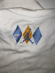 Vintage Air Jordan 7 Unc Jordan Brand Polo Og Y2k Sz 3xl White