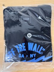 VANS MENS BOLT BLACK SS PREMIUM T SHIRT NEW BLK / BLUE