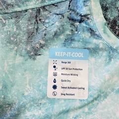 Reel Legends “Keep It Cool” Short Sleeve Anti Snag Fishing Shirt Size Medium NWT