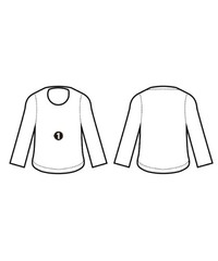Other T-shirts/Cut & Sewns WhitexBlack S 2200678733134