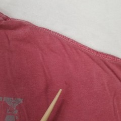 VTG Comfort Colors Mens Faded Red Alabama University Crimson Tide Denny Shirt XL
