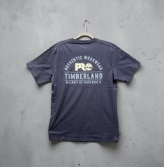 Timberland Pro Work T Shirt Short Sleeve Dark Navy Size medium