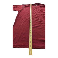 Fruit Of The Loom Golden Blend Vintage Blank Blue Pocket T Shirt Large 42-44