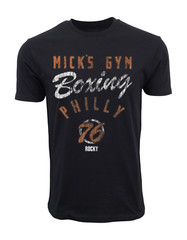 MICKS GYM BOXING PHILLY 76 ROCKY T SHIRT