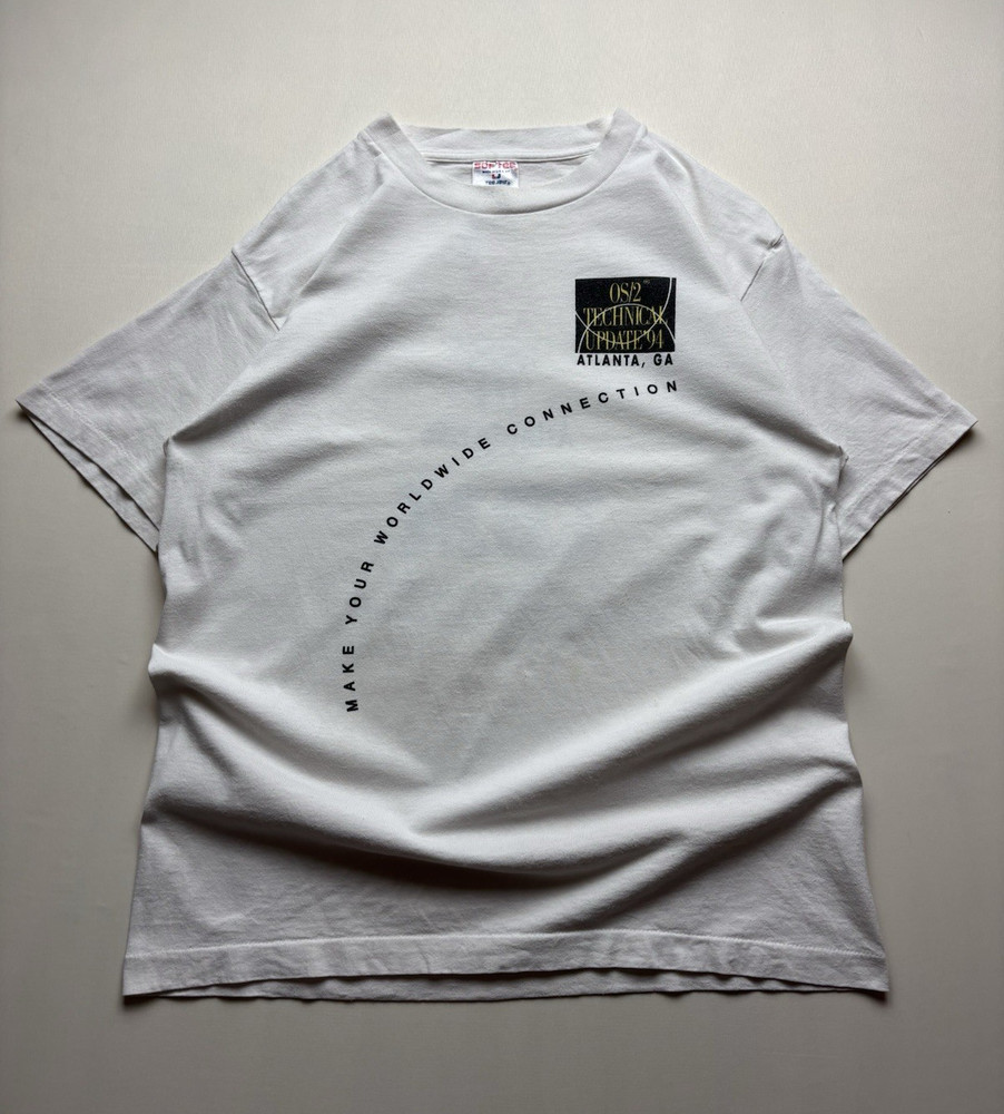 Vtg 96’ Single Stitch Made In USA Atlanta Georgia Olympic Games Sof Tee Shirt