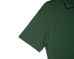 Kired by Kiton $395 NWT Green Slim Fit Polo Shirt Crepe Cotton S (48 IT)