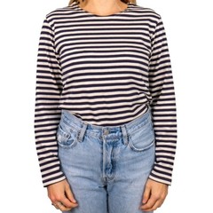 Genuine Russian Navy Telnyashka – 100% Cotton Long Sleeve Striped T-Shirt New