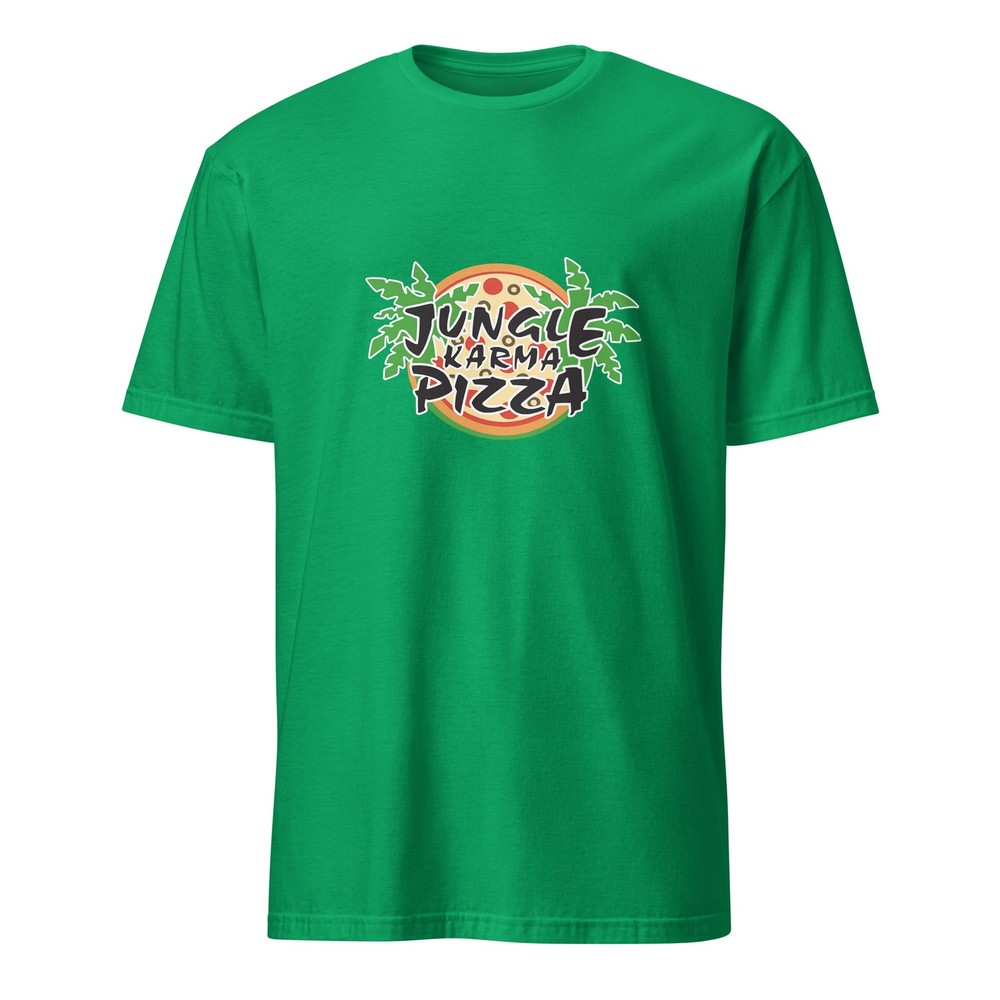 JUNGLE FURY T-SHIRTS | RANGERS POWER | JUNGLE KARMA PIZZA GREEN
