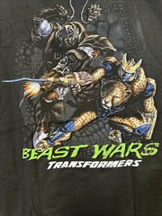 NEW LootCrate Hasbro Transformers Beast Wars Retro T-Shirt S