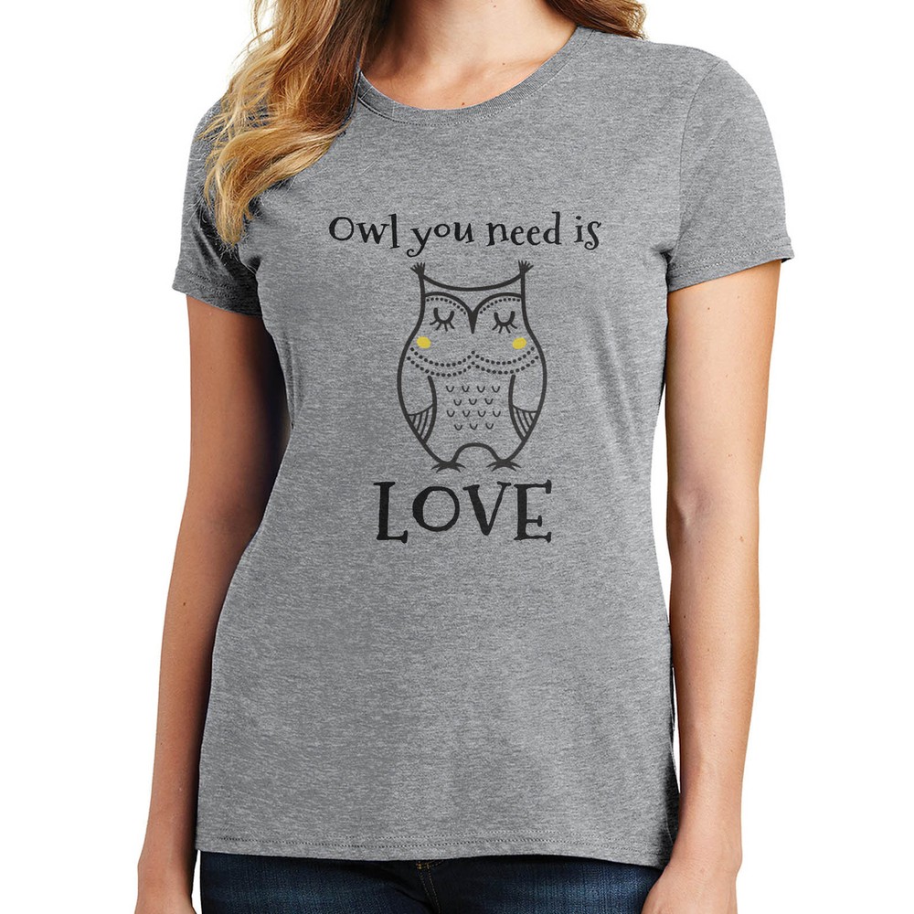 Owl You Need is Love T-Shirt Owl shirt All you need is Love 2193