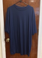 Claiborne T-shirt Men’s Blue Moisture Wicking Short Sleeve Size XLT