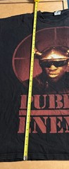 VTG Public Enemy Flavor Flav Shirt Men 2XL Black Short Sleeve Viking Hat 2009