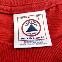 Vintage Reno Nevada T Shirt Mens Large Red Delta Pro Weight Short Sleeve