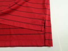Adidas Climacool Shirt Men’s XL Red with Black Stripes Budweiser Logo