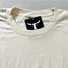 Hanes Beefy-T Heavyweight Cotton T-Shirt Cream Blank Plain Men’s Size XL NWT