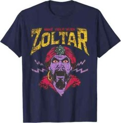 Zoltar Make Your Wish Fortune Teller Card Fairground Amuseme T-Shirt Hoodie