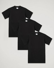 3-Pack Shaka Wear 7.5 oz Max Heavyweight Short Sleeve T-Shirt NEW