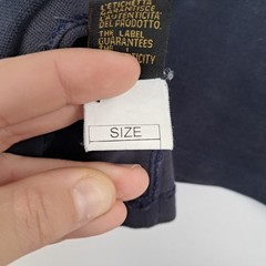 Fendi Mens Blue Cotton Polo Shirt Size L