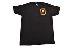 Taco Bell Mens Classic Chest Logo Black Shirt New XL