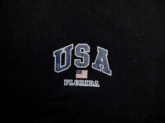 Suna Cotton USA Florida Muscle Tank Black Size L
