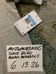 NWT Nike Air Jordan Jumpman EMB T-Shirt Light Heather Grey &White Men’s Size M