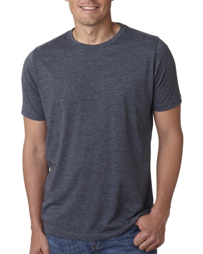 Next Level Apparel Unisex Poly Cotton Crew Neck Short Sleeves T-Shirt 6200 XS-XL