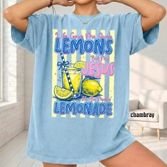 Funny Christian Lemonade Shirt, Jesus Lemons Unisex Religious Gift Tee