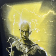 DC Comics Superhero Black Adam Graphic T-Shirt Rock WWE Adult Small