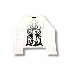 Who Decides War Winged Gradient Long-Sleeve T-Shirt | Size MEDIUM
