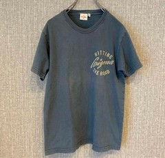 Two Moon Navy T-Shirt Size S 36-38 American Casual Style