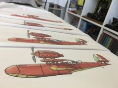 Porco Rosso Sketch – Kurenai no Buta 紅の豚 Studio Ghibli T-Shirt by Rev-Level
