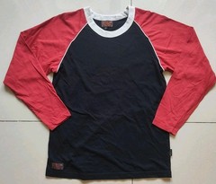CORIN Outlaw Motorcycle Gear Japan Mens Raglan Bikers T-Shirt Size L Grail Rare
