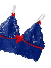 Sexy Stocking Mini Skirt Wireless Mesh Lace Garter Lingerie with Thong Set 4 …