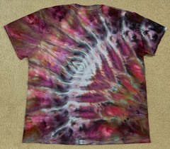 Handmade Ice Tie Dye T-Shirt 2XL Mens Womens Soft Cotton