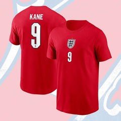 England 2026 WC Soccer National Team Name & Number Player Unisex Gift For Fan
