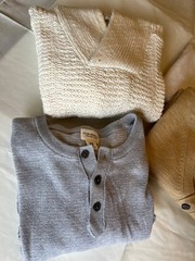 CLUB MONICO MENS SWEATER HAUL XS 4 PC Cardigan V Neck Cable Knit Luxury Clothing