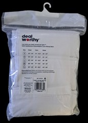 Men’s Crewneck T-Shirt 3pk – Dealworthy™ White – XL (46-48 Chest)