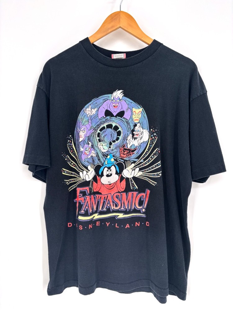 Vintage 90’s Disney Mickey Fantasmic Disneyland tee, Size XL, Single Stitch