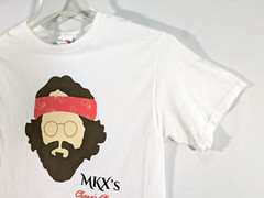 Tommy Chong “MKX’s Chong’s Choice” T-shirt Adult 100% Cotton White Size Small